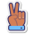 Hand Peace Skin Type 2 icon