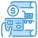 외부 결제-쇼핑 및 전자상거래-itim2101-blue-itim2101 icon