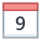 Kalender 9 icon