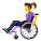 mujer-en-silla-de-ruedas-manual icon