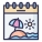 日光浴 icon