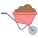 Wheelbarrow icon