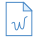 Word File icon