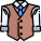 Waistcoat icon