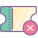 Supprimer ticket icon