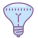 Bombilla reflectora icon