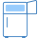 Fridge With Open Freezer icon