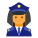 Policeman Female Skin Type 3 icon