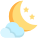 Noche parcialmente nublada icon