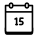 Kalender 15 icon