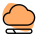 Progress bar for cloud computing system layout icon