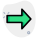 Forward arrow button icon