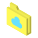 cartella cloud icon