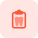 Dental check list clipboard isolated on a white background icon