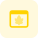 Maple leaf on isolated on a web browser icon