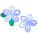 Frangipani icon