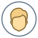 Cerchiato utente maschio Tipo di pelle 3 icon