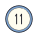 11 eingekreist icon