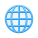 emoji de globo com meridianos icon