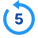 Rückgängig 5 icon