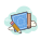 Blueprint mit Stift icon