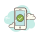 Smartphone Approuver icon