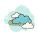 雲の矢印が左 icon