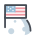Flag on the Moon icon