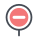 No Entry icon