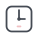 Quadrat Uhr icon