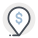 Dollar Place Marker icon