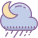 Noite chuvosa icon