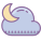 Leichter Regen Nacht icon