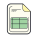 Spreadsheet File icon