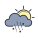 regnerischer-schneeiger-tag icon