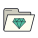 宝石のフォルダ icon