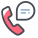 Telefone mensagem icon