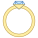 Anello vista laterale icon