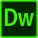 Adobe Dreamweaver a proprietary web development tool from Adobe icon