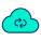 Cloud computing icon