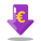 Euro de precio bajo icon