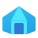 Tente polygonale icon