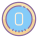 Circled 0 icon