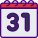 New Year's Day icon