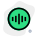 Audio wave application for editing and playback icon