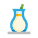 Tulip glass icon