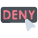 Deny icon