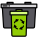 Bin icon