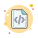 Arquivo de código icon