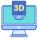 3d Display icon